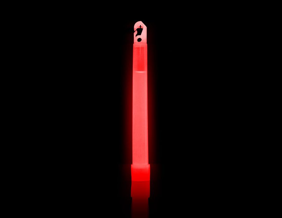 CYALUME CHEMLIGHT 6 INCH  RED,12 HOUR CHEMICAL LIGHT STICK