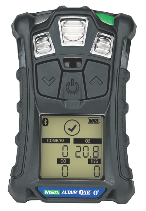 ALTAIR 4XR Multigas Detector, (LEL, O2, H2S & CO), Charcoal Case, North American Charger