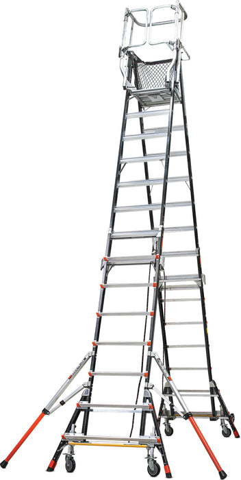 3M - Ladder with Adjustable Safety Cage (Adjustable In One Foot Increments)