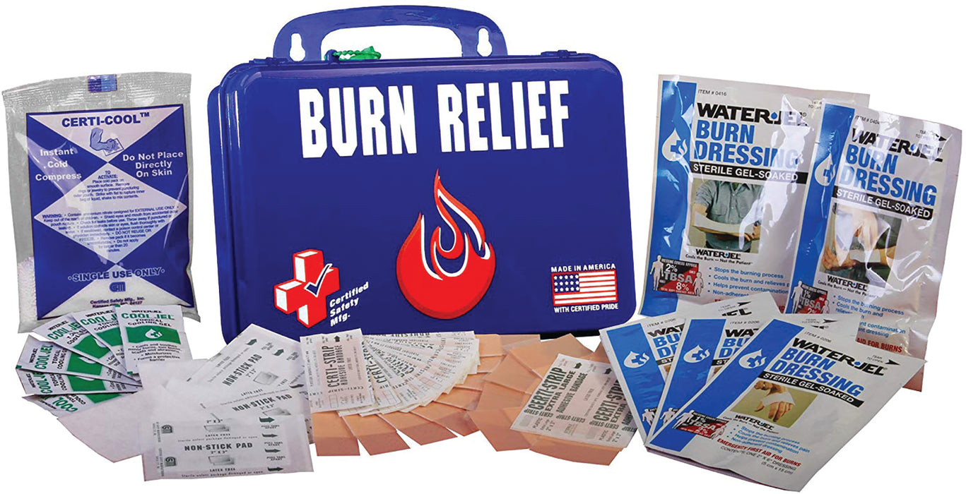 Certified Safety Mfg - BURN RELIEF Kit