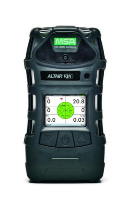 ALTAIR 5X Detector Color (LEL, O2, CO, H2S, PID), (UL,CSA), Charcoal, Deluxe, Color Display, 10' Line, 1' Probe
